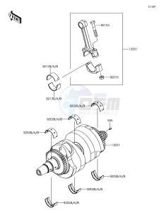 NINJA 650 EX650KJFA XX (EU ME A(FRICA) drawing Crankshaft