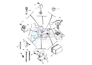 YA ZA JOG Z 50 drawing ELECTRICAL 1