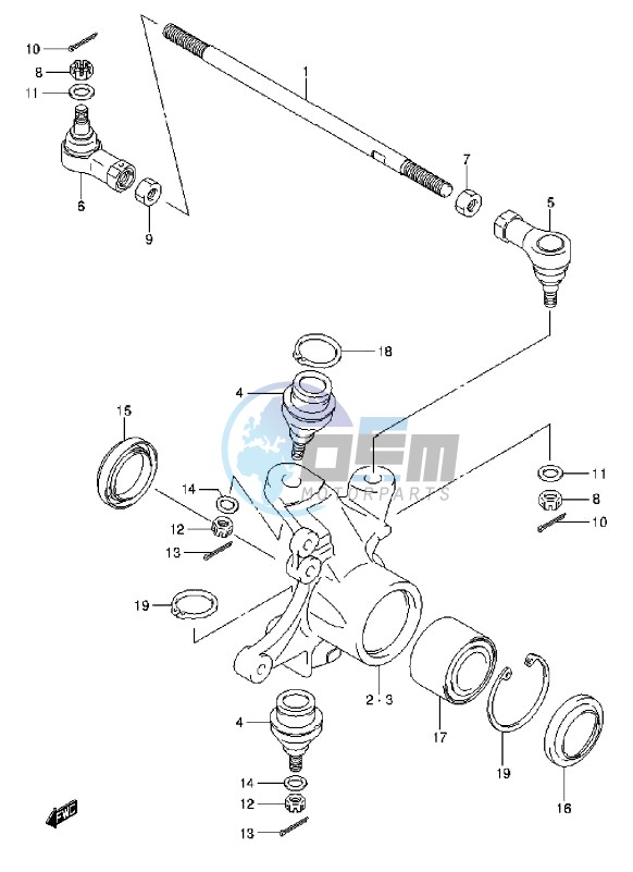 STEERING KNUCKLE