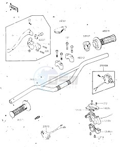 KXT 250 A [TECATE] (A2) [TECATE] drawing HANDLEBAR -- 85 A2- -