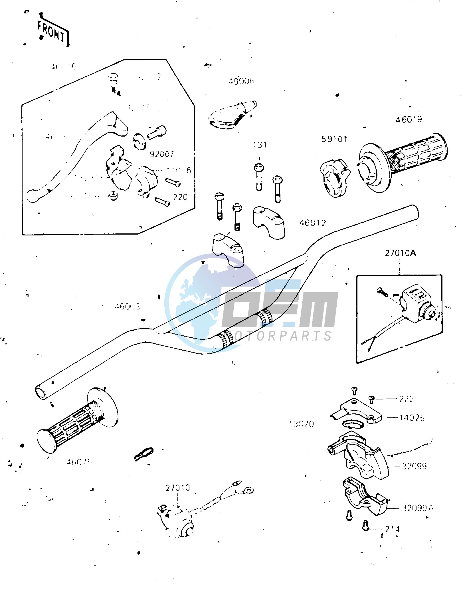 HANDLEBAR -- 85 A2- -