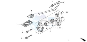 VT125C2 drawing OIL PUMP