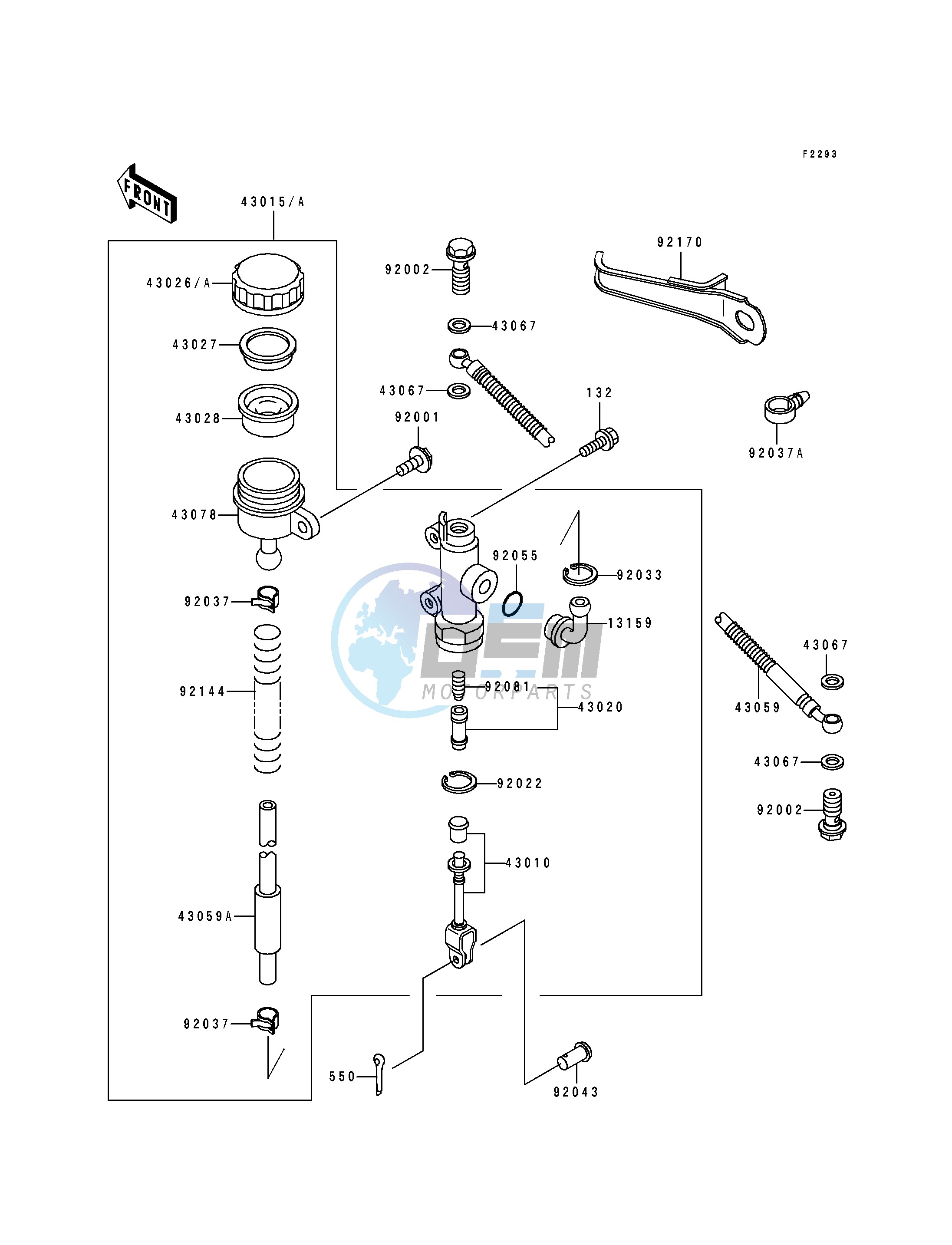 REAR MASTER CYLINDER