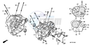 XL700V9 ED drawing CRANKCASE