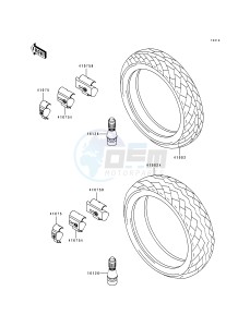 EN 500 A [VULCAN 500] (A6-A7) [VULCAN 500] drawing TIRES