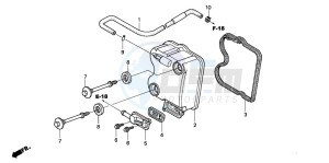 NES125 drawing CYLINDER HEAD COVER