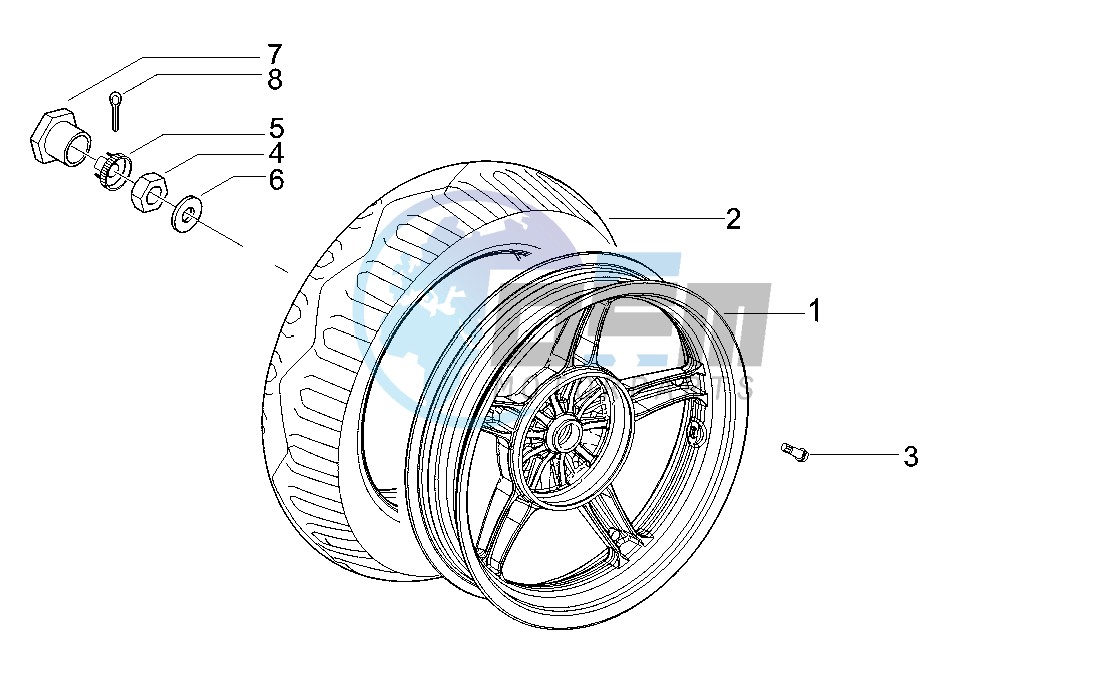 Rear Wheel