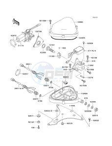 JH 1100 A [1100 ZXI] (A1-A5) [1100 ZXI] drawing CONTROL