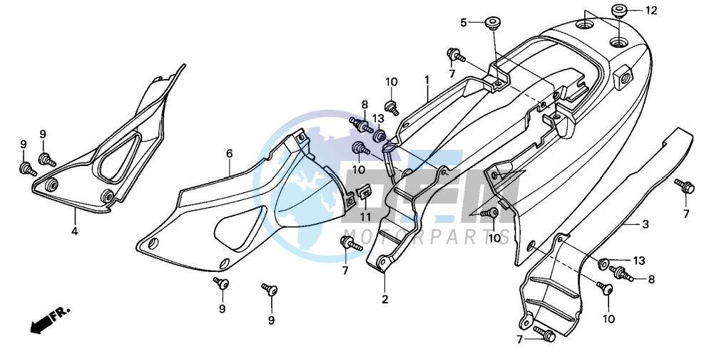 SEAT COWL/SIDE COVER