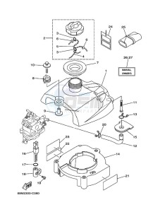 F2-5MLHE drawing CARBURETOR