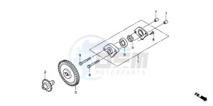 NHX110WH drawing OIL PUMP