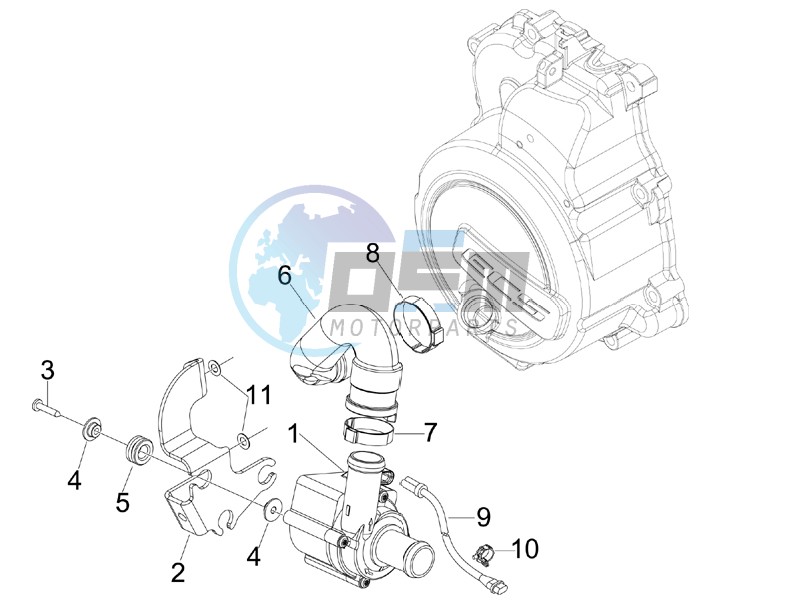 Cooler pump