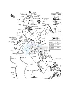 VULCAN S EN650AGF XX (EU ME A(FRICA) drawing Fuel Tank