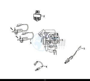 CROX 50 (45Km/h) (AE05WA-EU) (E4) (L8-M0) drawing CARBURETOR