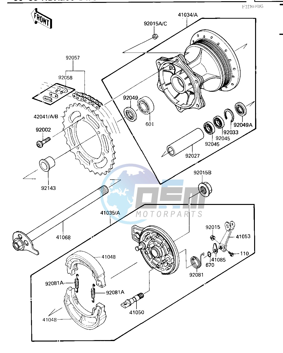 REAR HUB