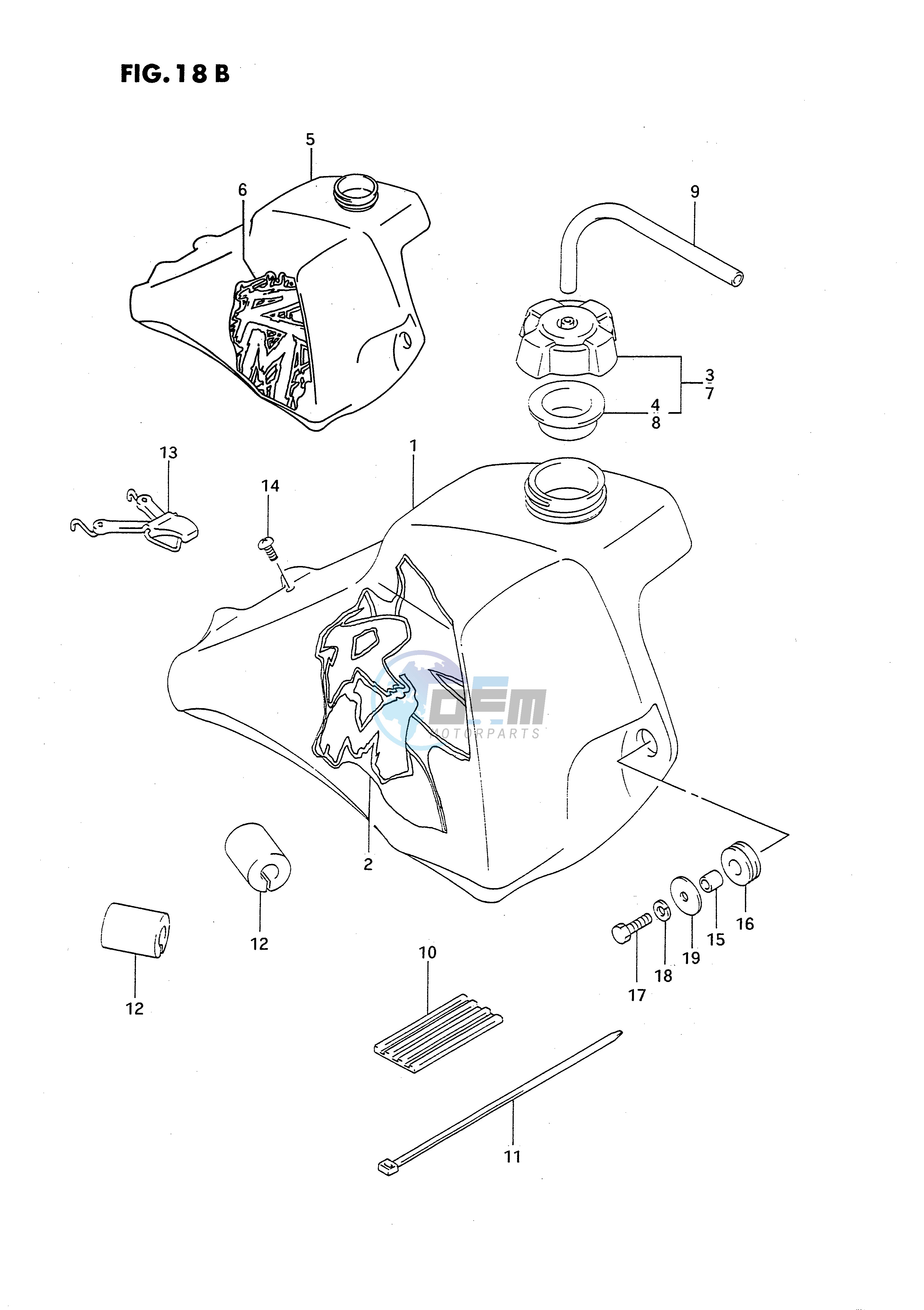 FUEL TANK (MODEL N P)