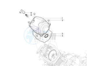 SXL 150 4T 3V CARB drawing Cylinder head cover