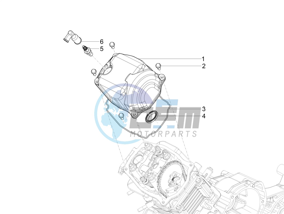 Cylinder head cover