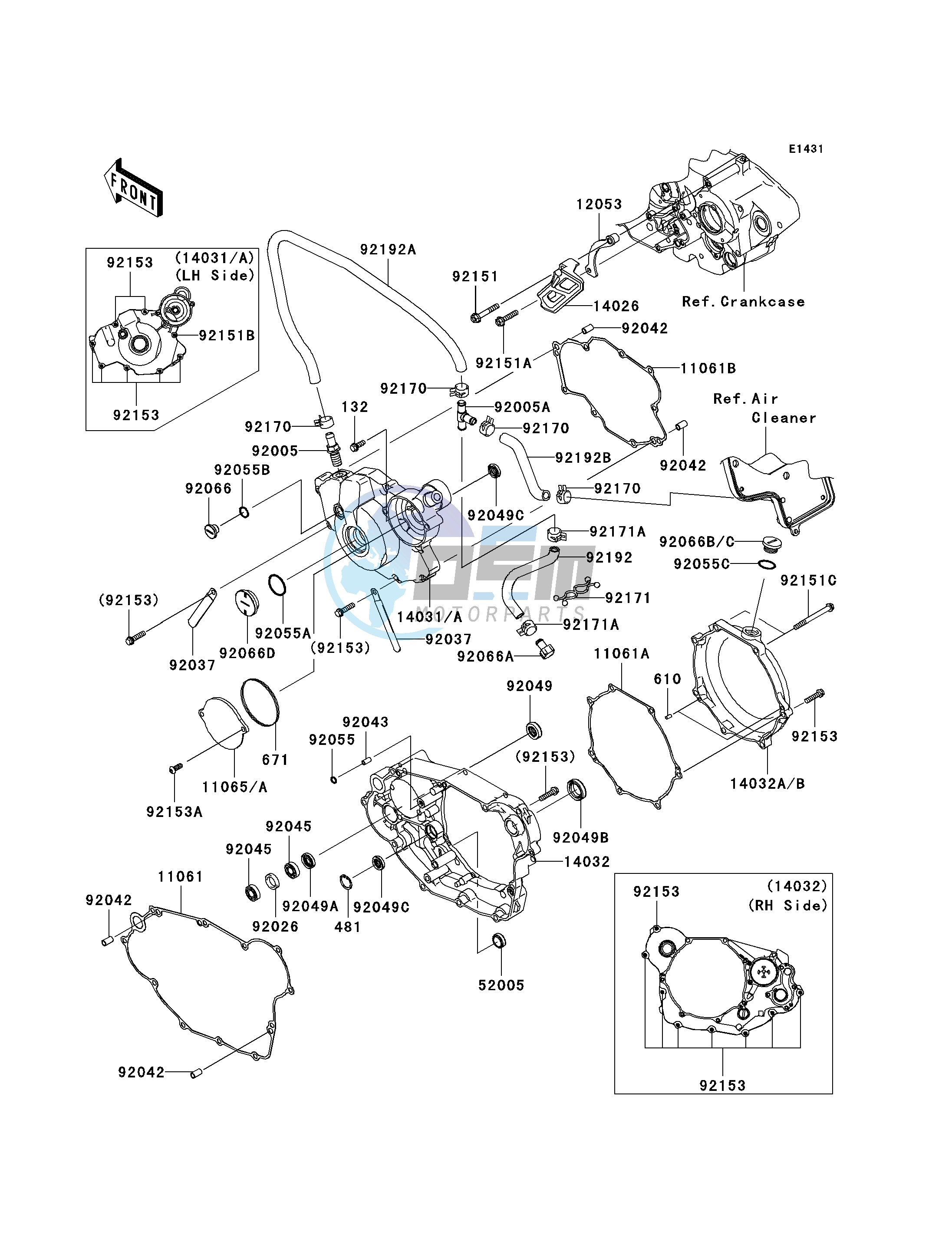 ENGINE COVER-- S- -