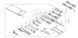 VT600CD2 drawing TOOLS