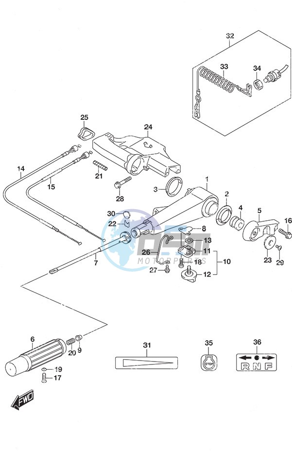 Tiller Handle