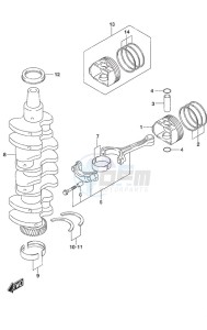 DF 70A drawing Crankshaft