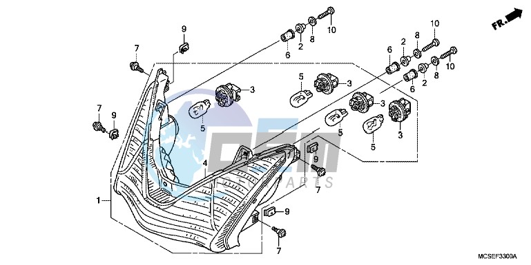 REAR COMBINATION LIGHT