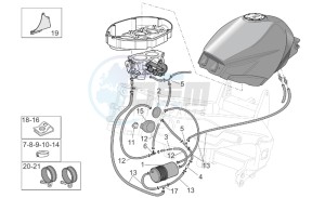 RST 1000 Futura drawing Fuel vapour recover system