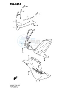 UH200 ABS BURGMAN EU drawing FRONT LEG SHIELD