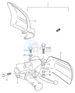 LT-A500F (E3-E28) drawing KNUCKLE COVER (OPTIONAL)