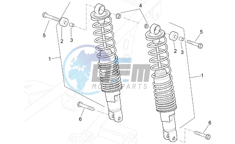 Rear Shock absorber