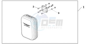 GL18009 Europe Direct - (ED / AB NAV) drawing FAIRING POUCH