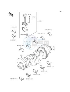 ZX 750 J [NINJA ZX-7] (J1-J2) [NINJA ZX-7] drawing CRANKSHAFT