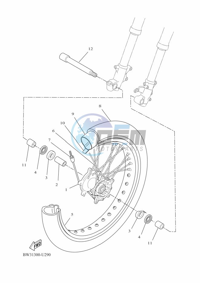 FRONT WHEEL