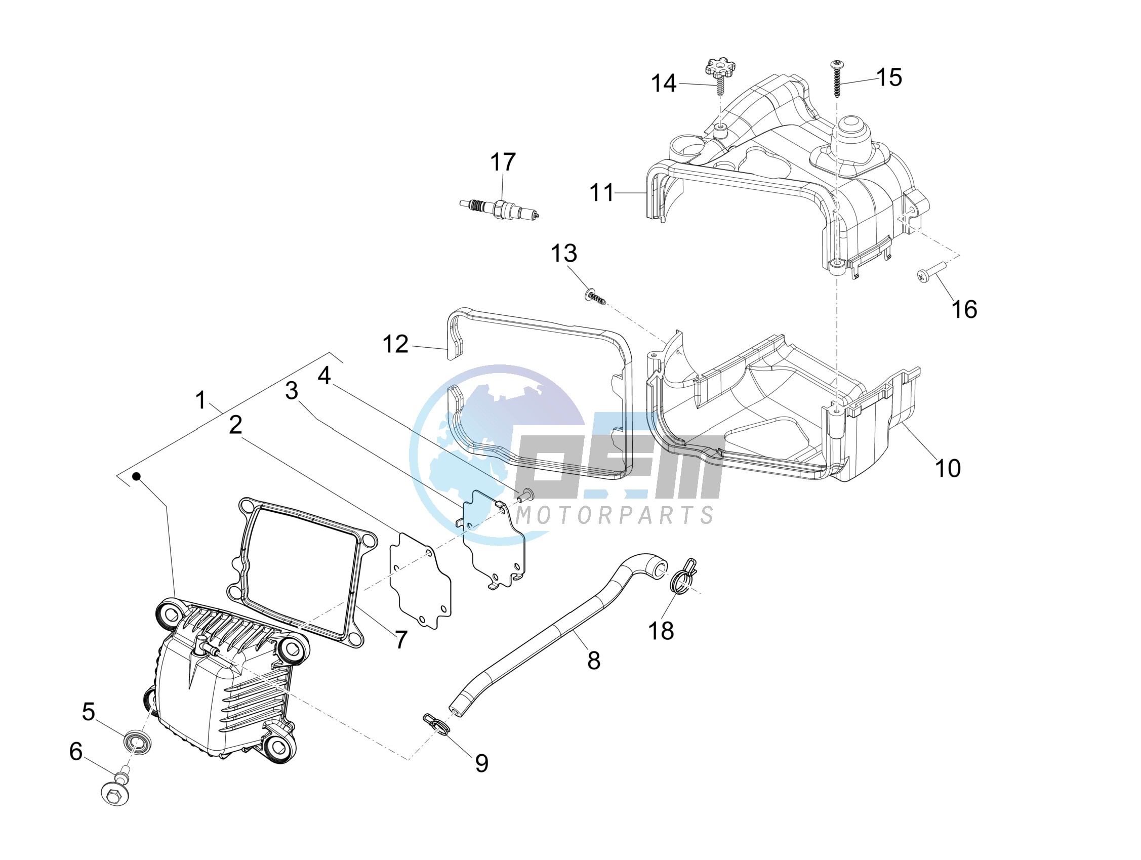 Cylinder head cover