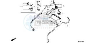 CB650FAJ CB650F 2ED drawing BATTERY