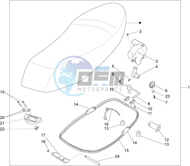 Saddle seats - Tool roll