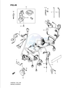 SV650/S drawing WIRING HARNESS (SV650SL1 E24)