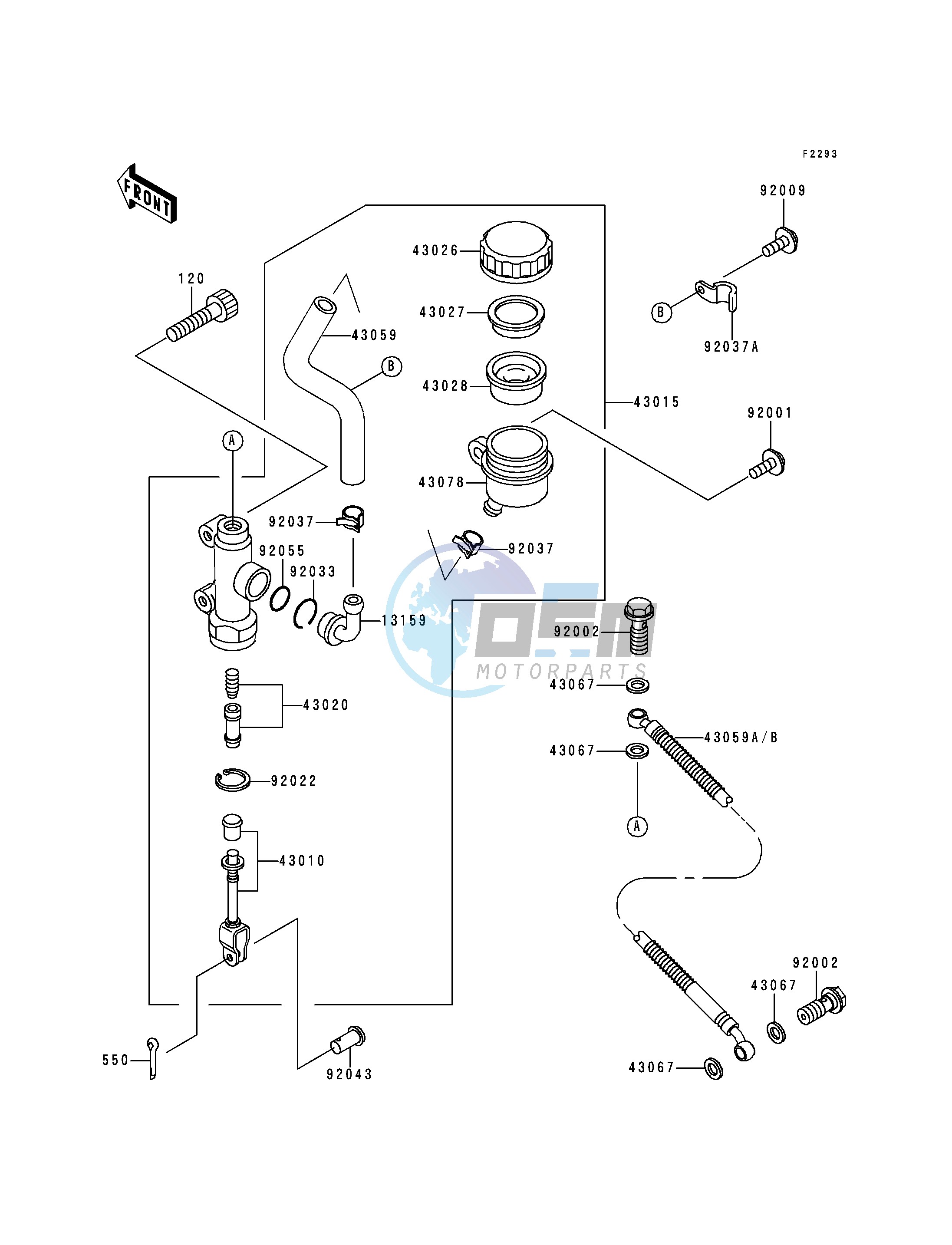 REAR MASTER CYLINDER