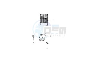 LOOXOR TSDI - 50 cc drawing CONTROLLER, FUEL I INJECTION