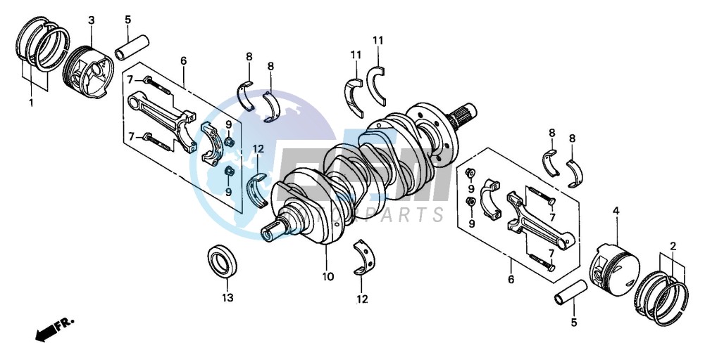 CRANKSHAFT/PISTON