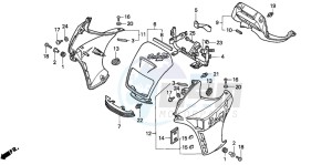 NX500 DOMINATOR drawing COWL