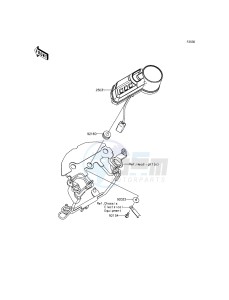 D-TRACKER KLX150HGF XX (EU ME A(FRICA) drawing Meter(s)