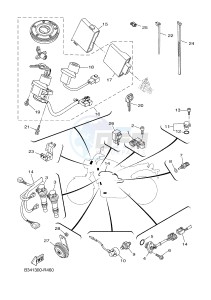 MTM690-U MTM-690-U XSR700 (B345 B345) drawing ELECTRICAL 2