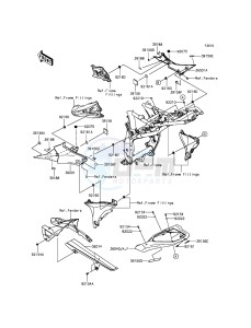 Z800 ZR800CGF UF (UK FA) XX (EU ME A(FRICA) drawing Side Covers/Chain Cover