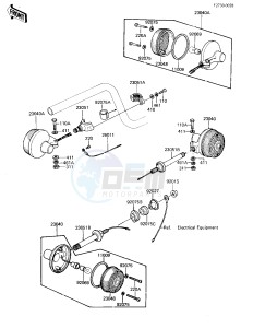 KZ 305 A [CSR] (A1-A2) [CSR] drawing TURN SIGNALS