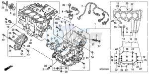 CBF10009 Ireland - (EK) drawing CRANKCASE