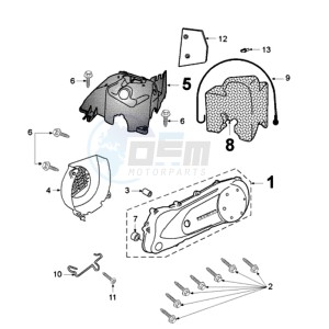 ELYSTAR IF2 EU drawing CRANKCASE COVER