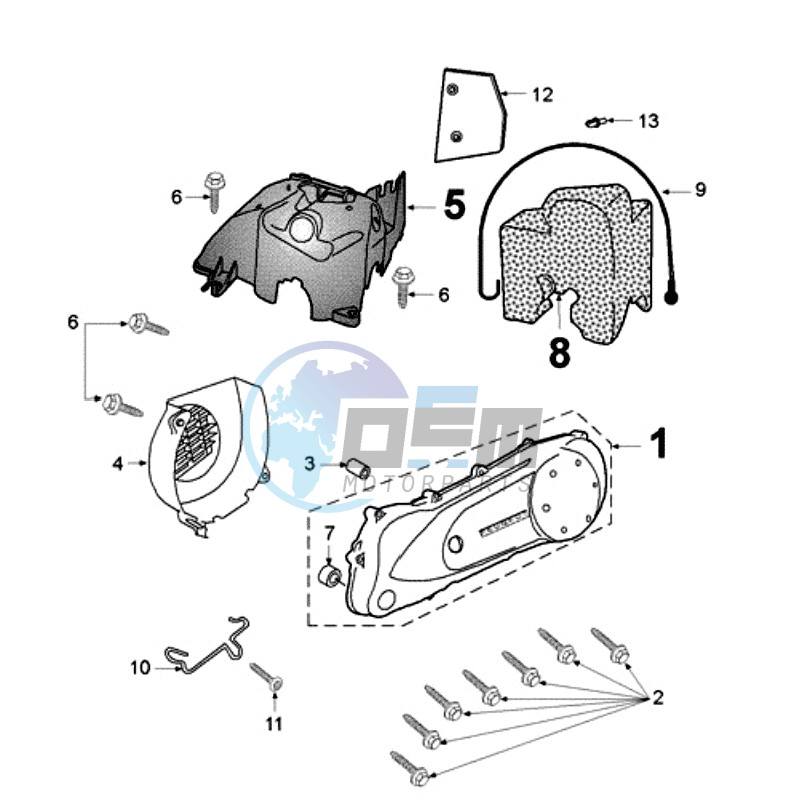 CRANKCASE COVER