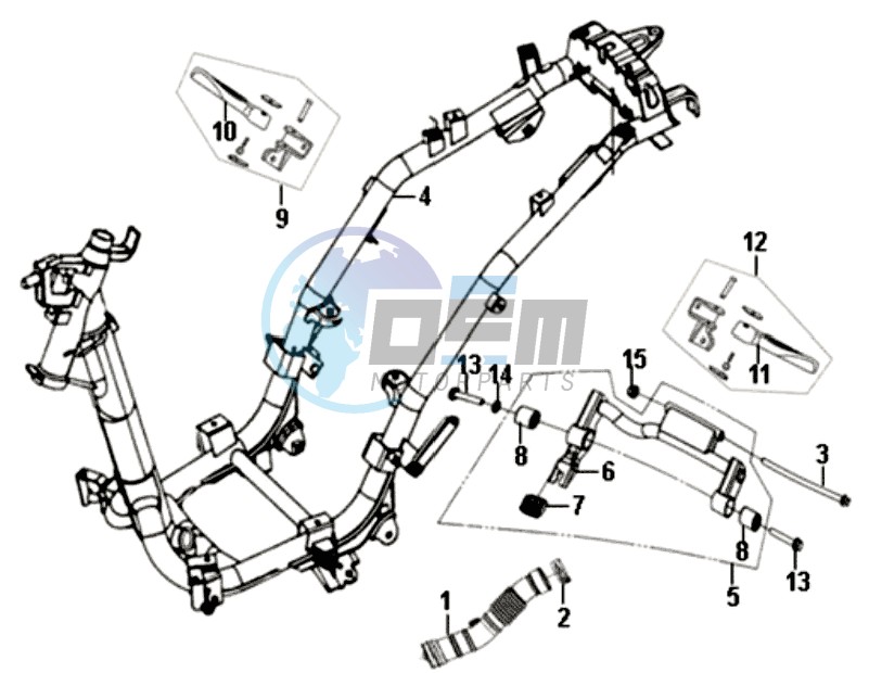 FRAME / ENGINE MOUNT